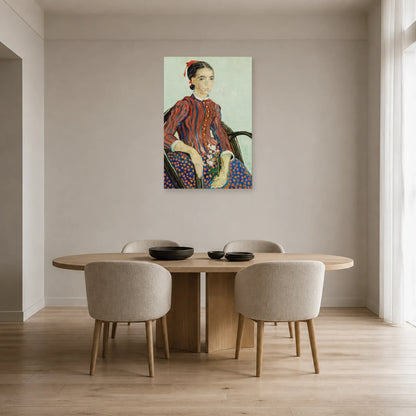 Tableau La Mousmé – Vincent van Gogh dans une salle à manger - Art Virtuoso