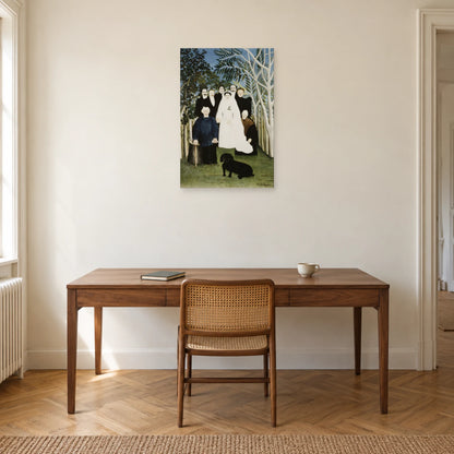 Tableau La Noce – Henri Rousseau dans un bureau - Art Virtuoso