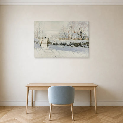 Tableau La Pie – Claude Monet dans un bureau - Art Virtuoso