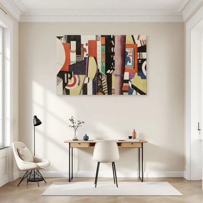 Tableau La Ville – Fernand Léger dans un bureau - Art Virtuoso