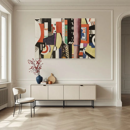 Tableau La Ville – Fernand Léger dans une salle à manger - Art Virtuoso
