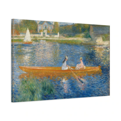 Tableau La Yole – Pierre-Auguste Renoir - toile 3D avec bords imprimés - Art Virtuoso