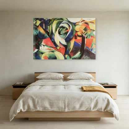Tableau Le Mandrill – Franz Marc dans une chambre - Art Virtuoso
