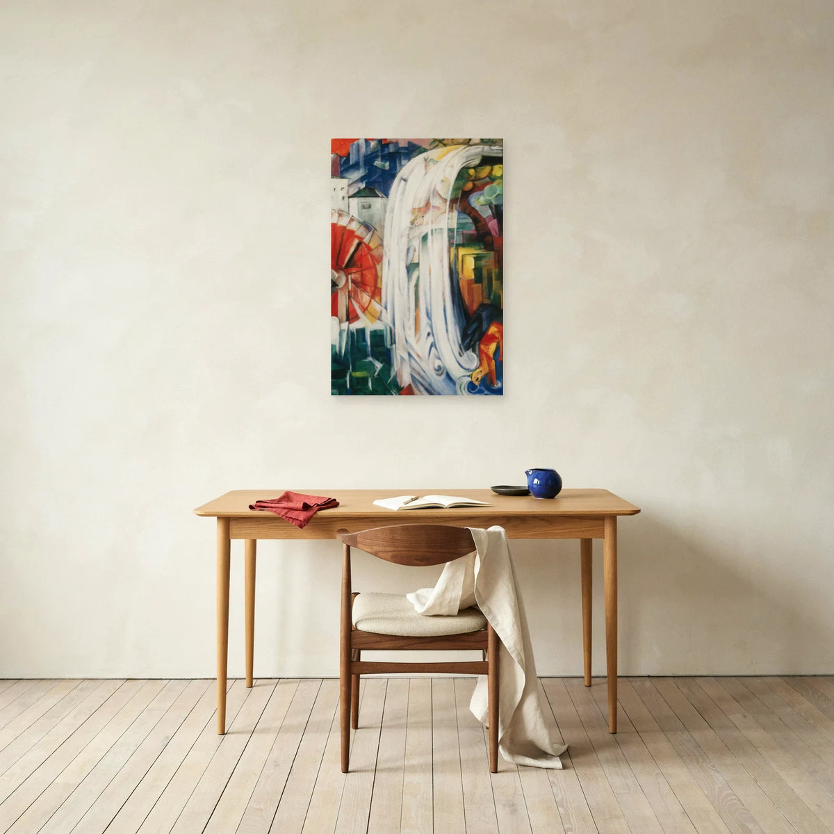 Tableau Le Moulin enchanté – Franz Marc dans un bureau - Art Virtuoso