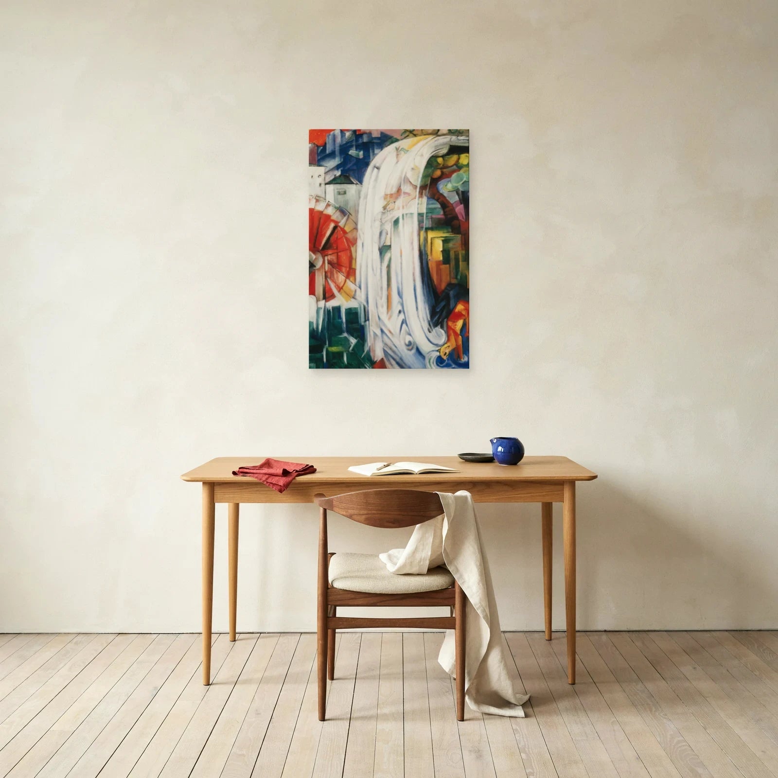 Tableau Le Moulin enchanté – Franz Marc dans un bureau - Art Virtuoso