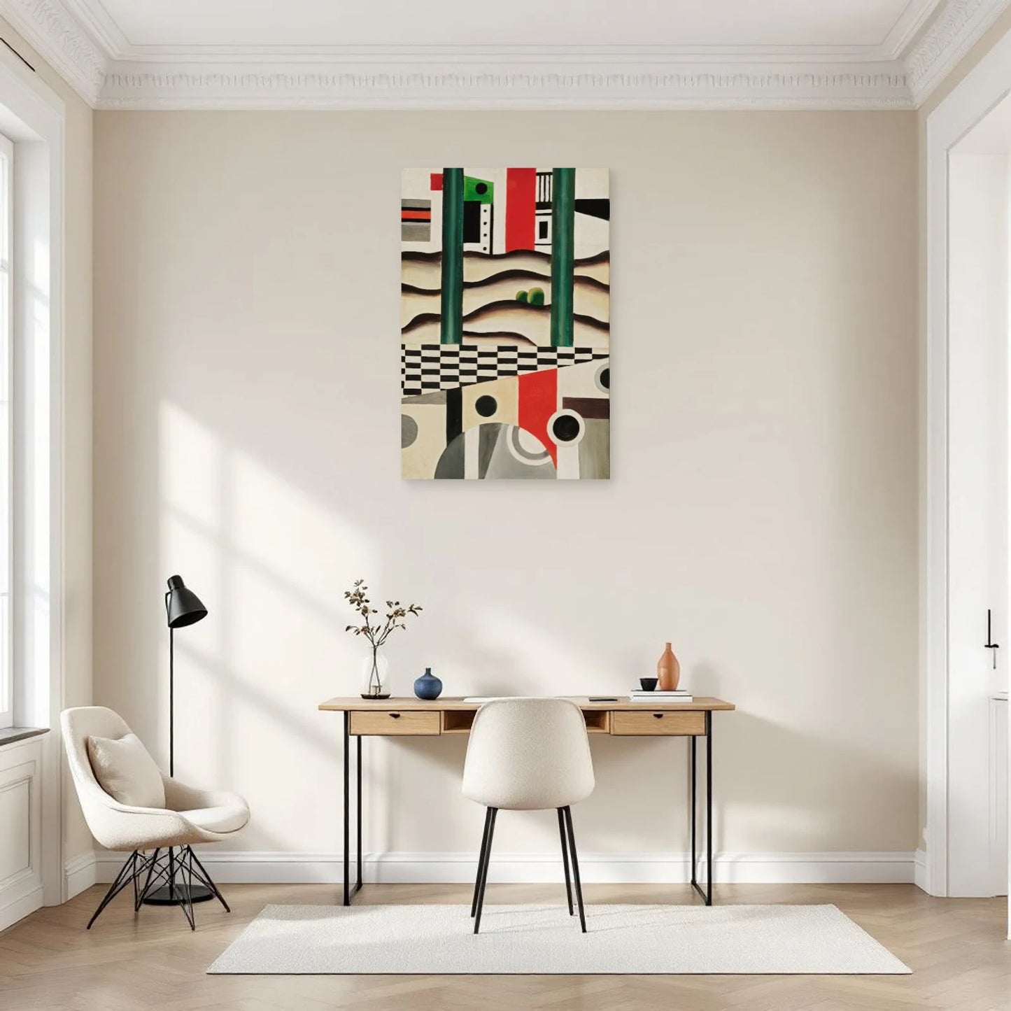 Tableau Le Pont – Fernand Léger dans un bureau - Art Virtuoso