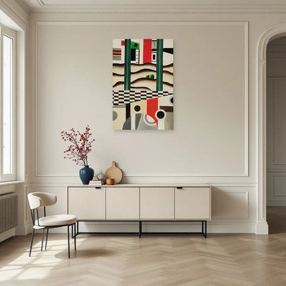 Tableau Le Pont – Fernand Léger dans une salle à manger - Art Virtuoso