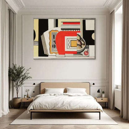 Tableau Les Pommes – Fernand Léger dans une chambre - Art Virtuoso