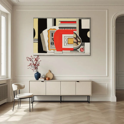 Tableau Les Pommes – Fernand Léger dans une salle à manger - Art Virtuoso