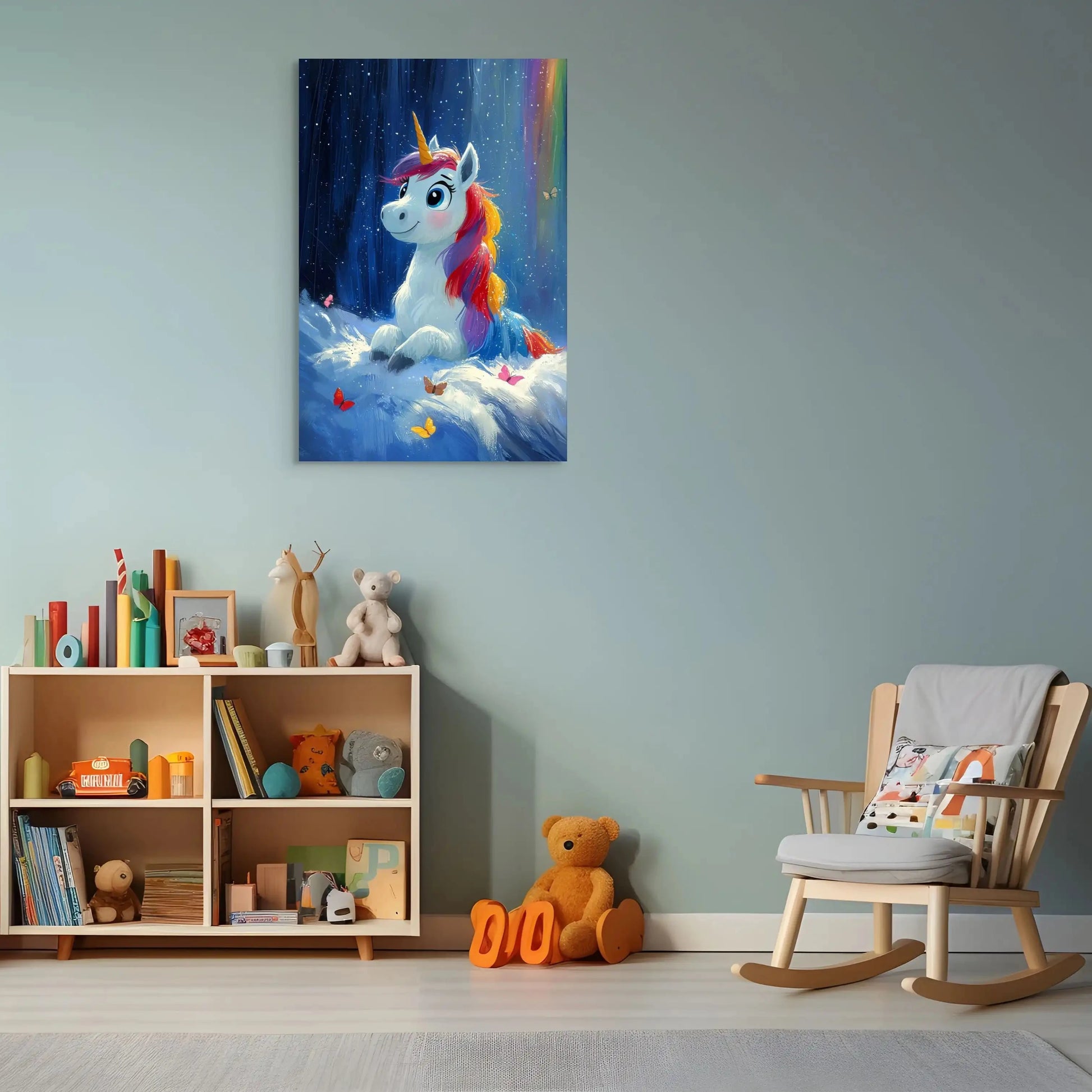 Tableau Licorne - Chambre Enfant Affiches, reproductions et œuvres graphiques Art Virtuoso