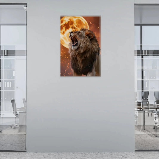 Tableau Lion Rugissant Affiches, reproductions et œuvres graphiques Art Virtuoso   