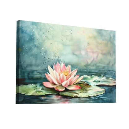 Product Hero 3D WebP Tableau Lotus Zen - Art Virtuoso