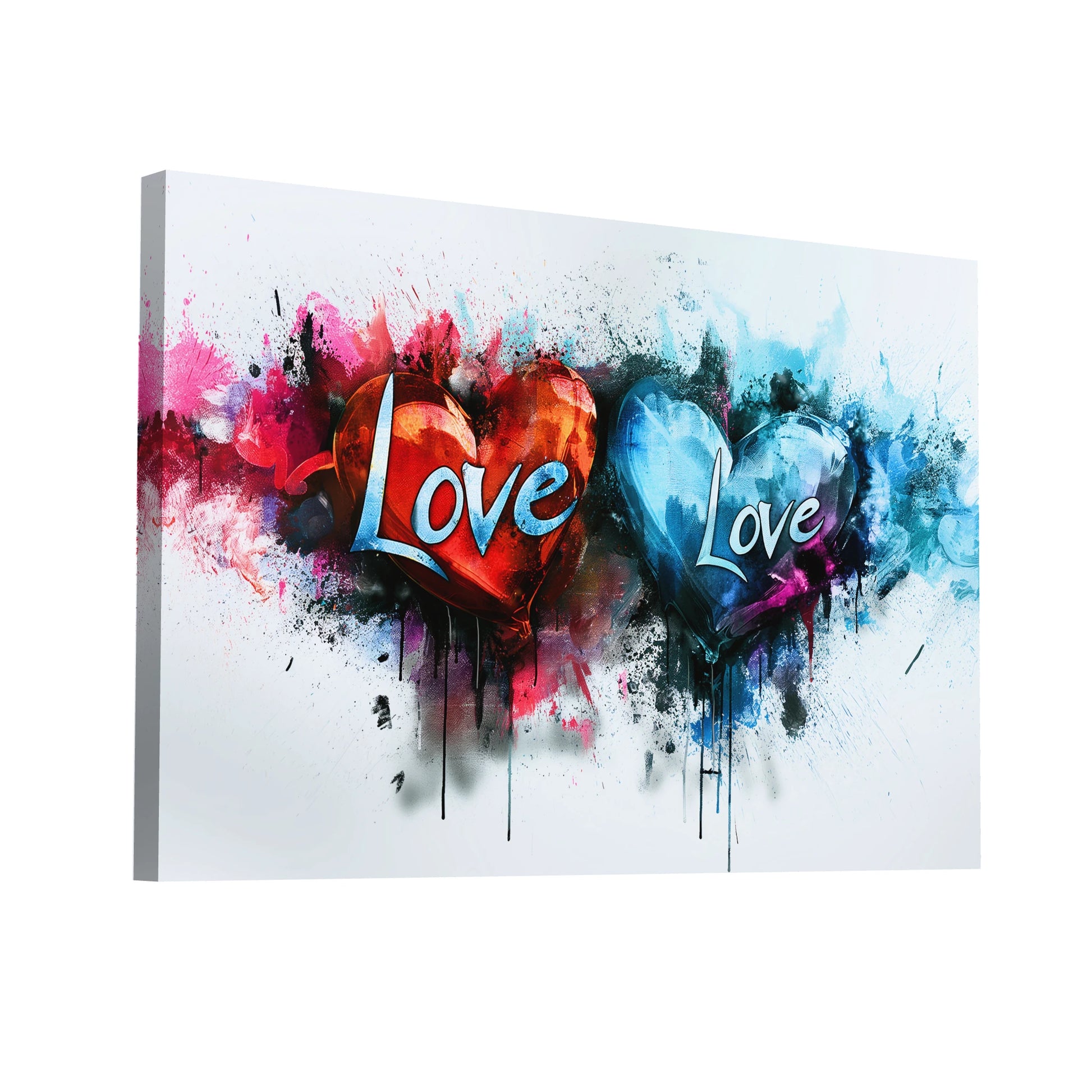 Product Hero 3D WebP Tableau Love - Art Virtuoso