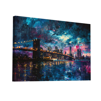 Product Hero 3D WebP Tableau Lumineux - New York - Art Virtuoso