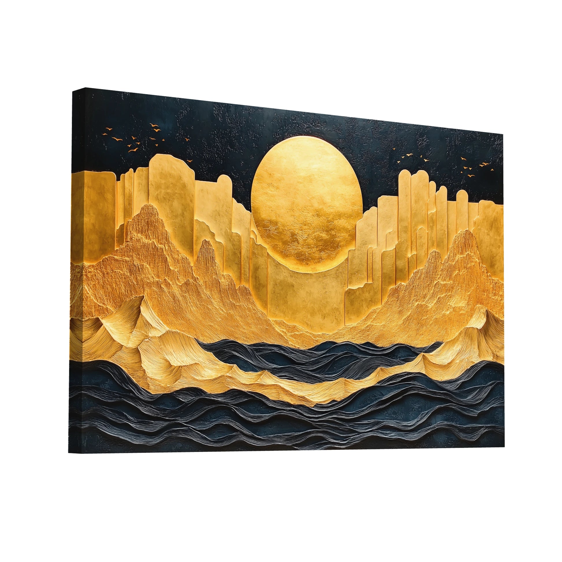 Product Hero 3D WebP Tableau Luxe Eclipse Royale - Art Virtuoso