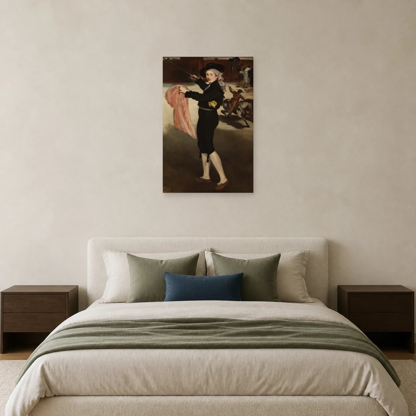 Tableau Mademoiselle V. en costume d’espada – Édouard Manet dans une chambre - Art Virtuoso