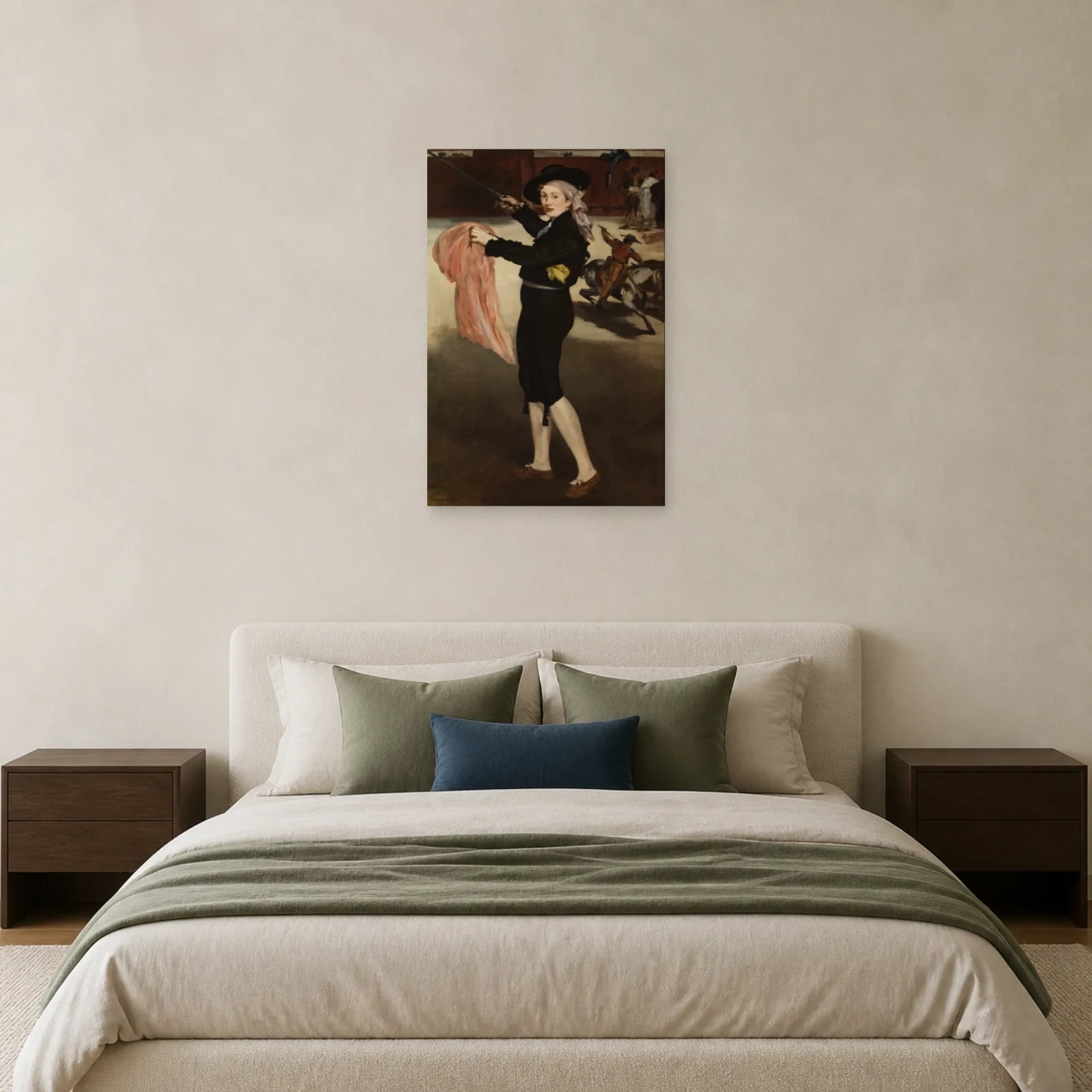 Tableau Mademoiselle V. en costume d’espada – Édouard Manet dans une chambre - Art Virtuoso