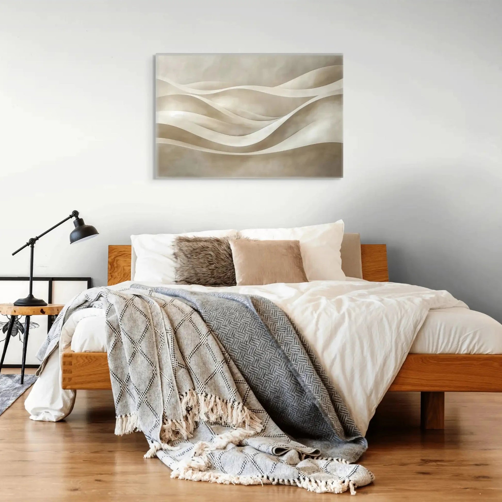 Tableau Minimaliste Beige Affiches, reproductions et œuvres graphiques Art Virtuoso   