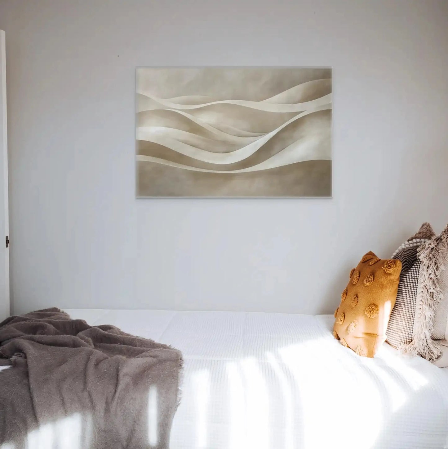 Tableau Minimaliste Beige Affiches, reproductions et œuvres graphiques Art Virtuoso   