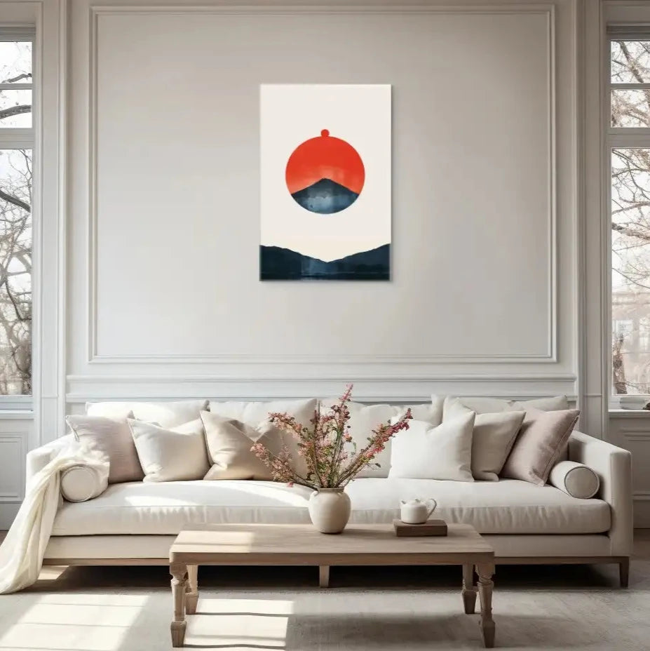 Tableau Minimaliste Japonais Affiches, reproductions et œuvres graphiques Art Virtuoso