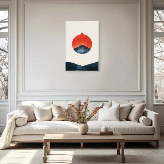 Tableau Minimaliste Japonais Affiches, reproductions et œuvres graphiques Art Virtuoso