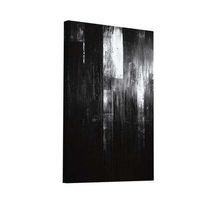 Product Hero 3D WebP Tableau Minimaliste Sombre - Art Virtuoso