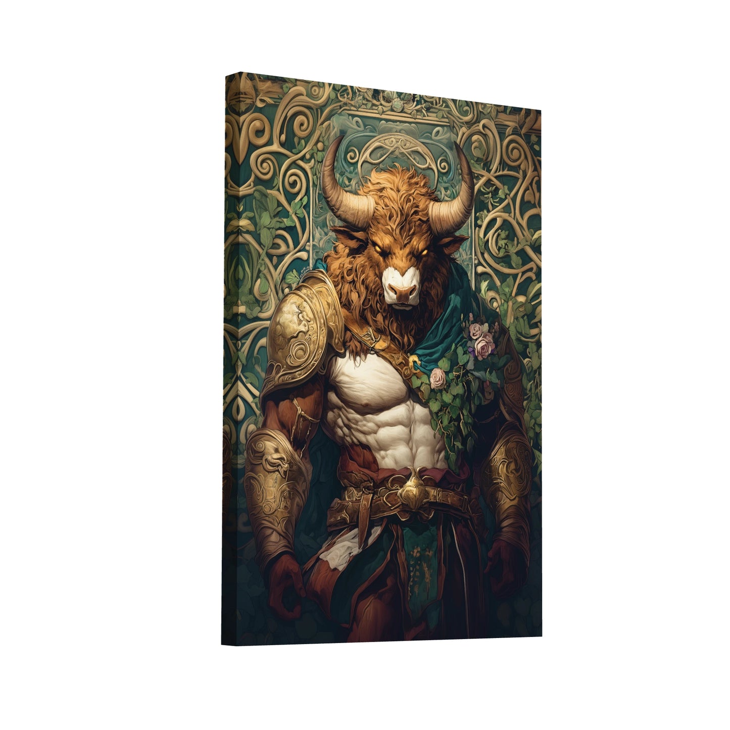 Product Hero 3D WebP Tableau Minotaure - Art Virtuoso