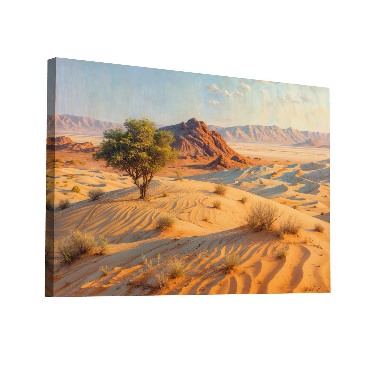 Product Hero 3D WebP Tableau - Mirage Désert Africain - Art Virtuoso