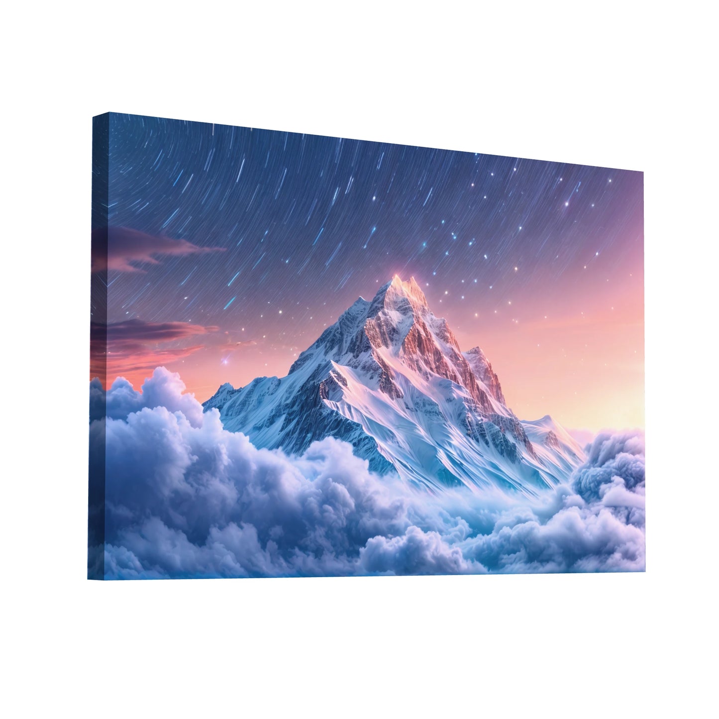Product Hero 3D WebP Tableau Moderne - Montagne Majestueuse - Art Virtuoso