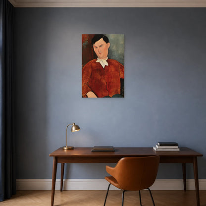 Tableau Monsieur Deleu – Amedeo Modigliani dans un bureau - Art Virtuoso