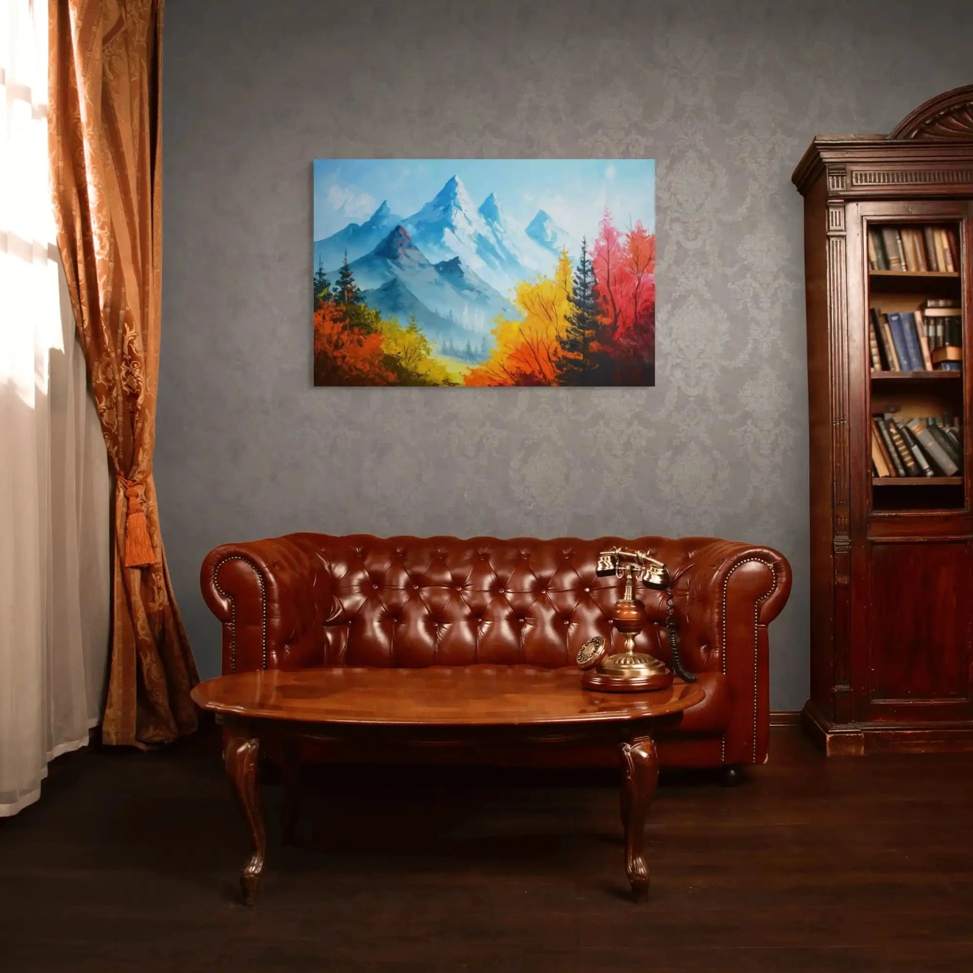 Tableau Montagne - Alpes Pittoresques Affiches, reproductions et œuvres graphiques Art Virtuoso