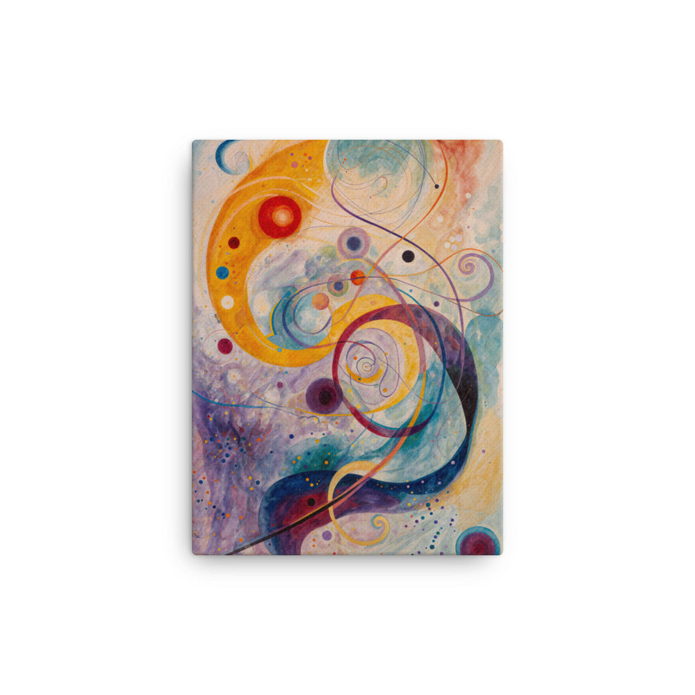 Tableau Musique Abstrait - Symphonie Style Kandinsky  Art Virtuoso S  