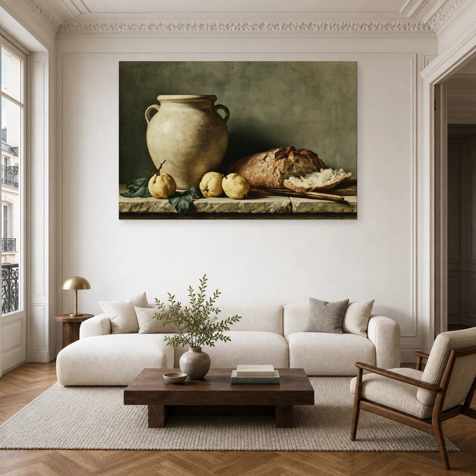 Tableau Nature Morte Espagnole dans un salon - Art Virtuoso