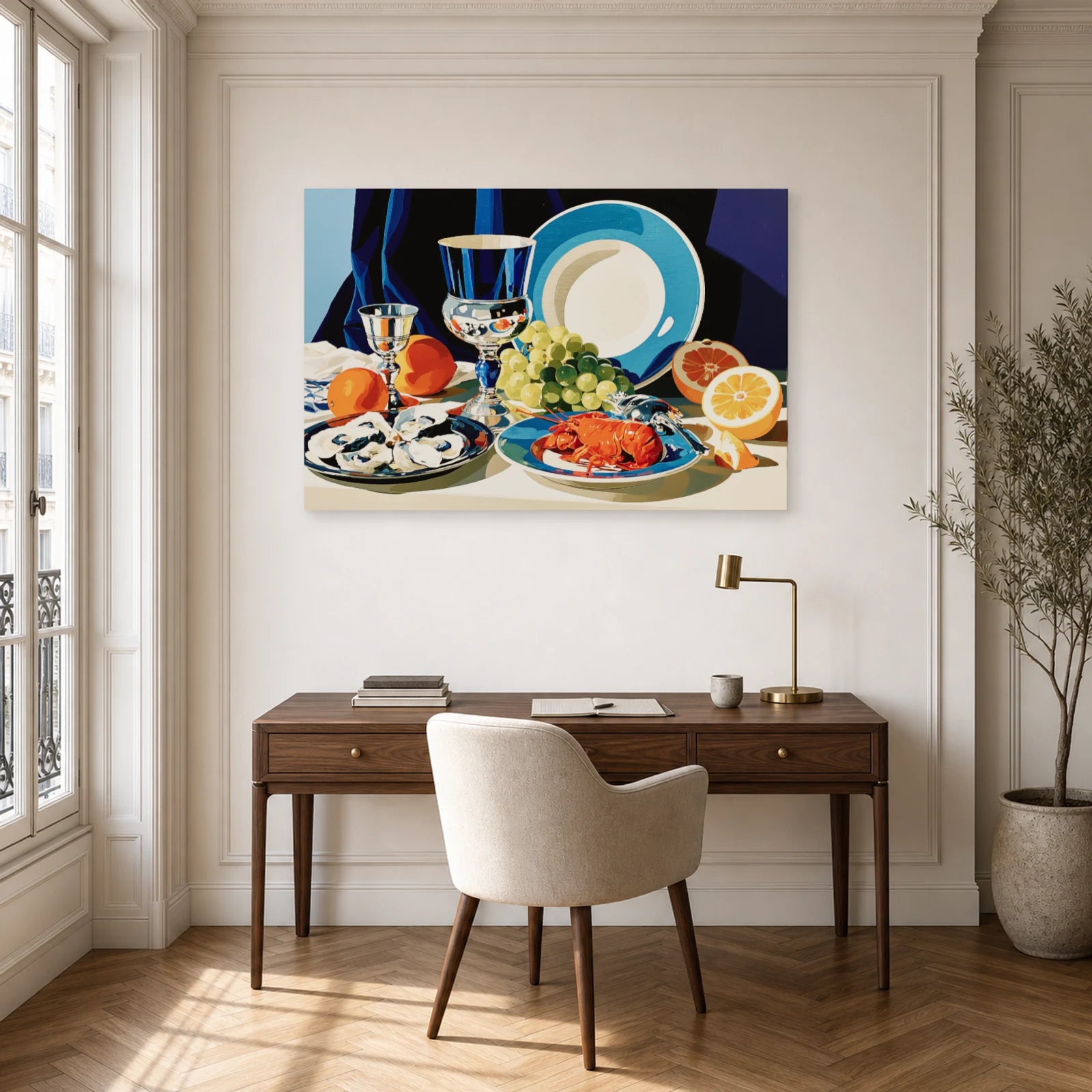 Tableau Nature Morte Flamande dans un bureau - Art Virtuoso