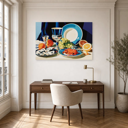 Tableau Nature Morte Flamande dans un bureau - Art Virtuoso