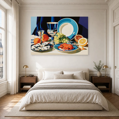 Tableau Nature Morte Flamande dans une chambre - Art Virtuoso