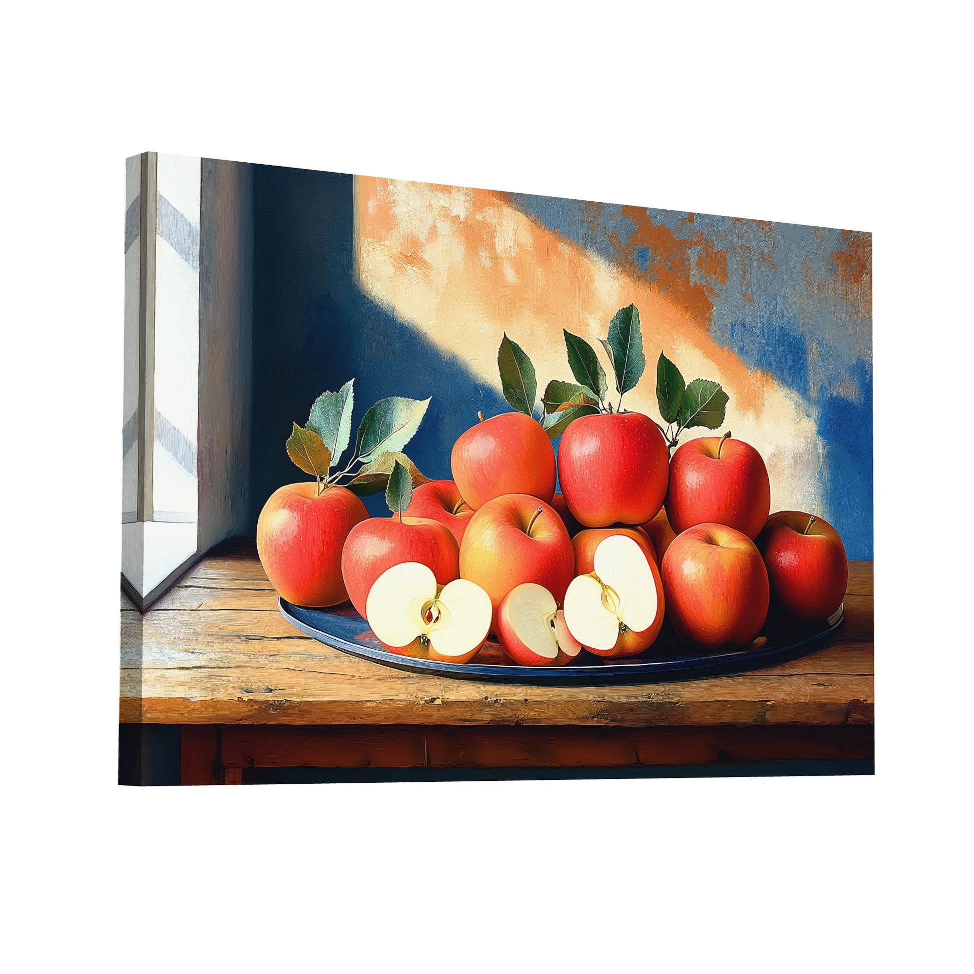 Product Hero 3D WebP Tableau Nature Morte Pomme – Douceur Automnale - Art Virtuoso