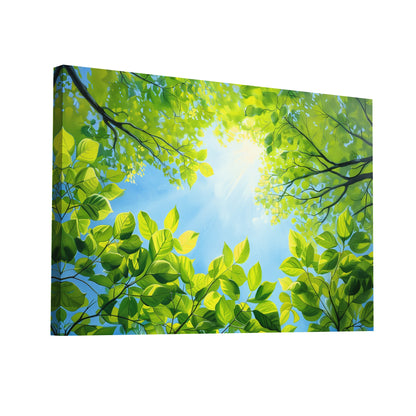 Product Hero 3D WebP Tableau Naturel - Clairière Enchantée - Art Virtuoso