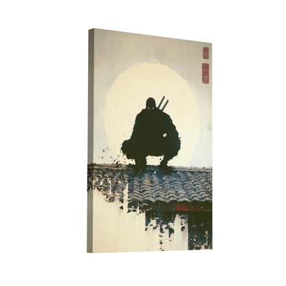 Product Hero 3D WebP Tableau Ninja – Veilleur d’Éclipse - Art Virtuoso