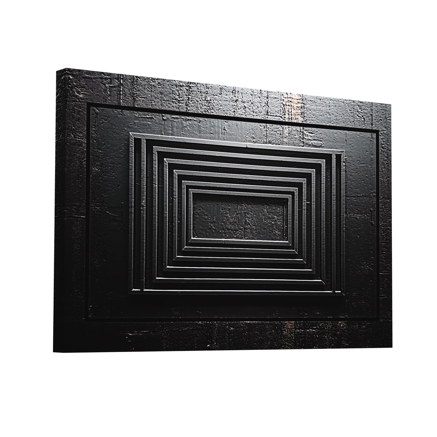 Product Hero 3D WebP Tableau Noir Épuré – Abîme Cadencé - Art Virtuoso