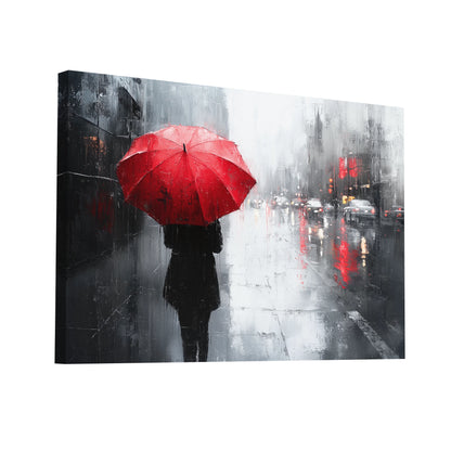 Product Hero 3D WebP Tableau Noir et Blanc Avec Touche de Couleur - Art Virtuoso
