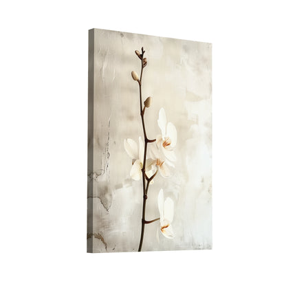 Product Hero 3D WebP Tableau Orchidée Blanche - Art Virtuoso
