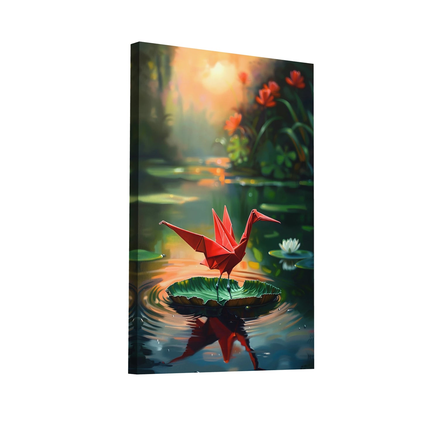 Product Hero 3D WebP Tableau Origami - Art Virtuoso