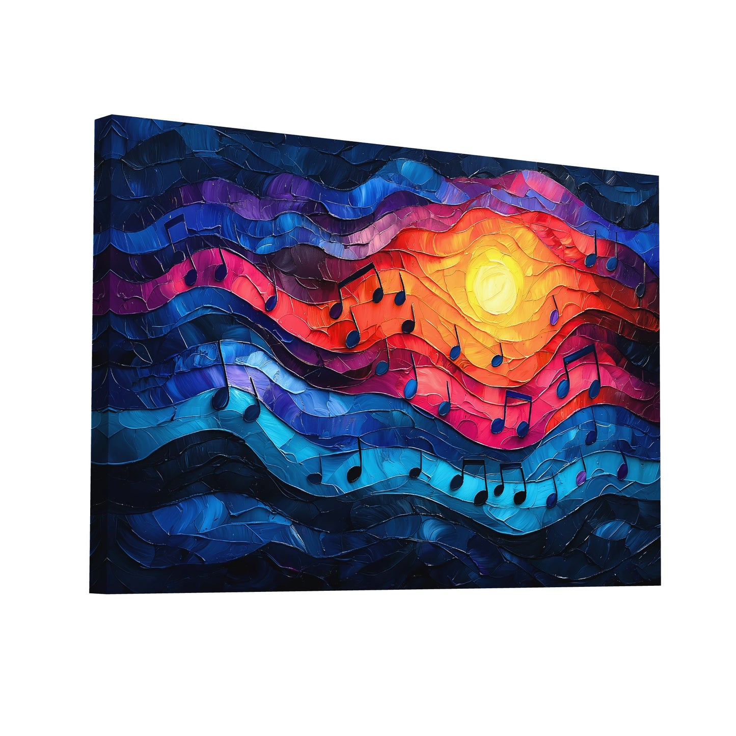 Product Hero 3D WebP Tableau Original Musique - Art Virtuoso