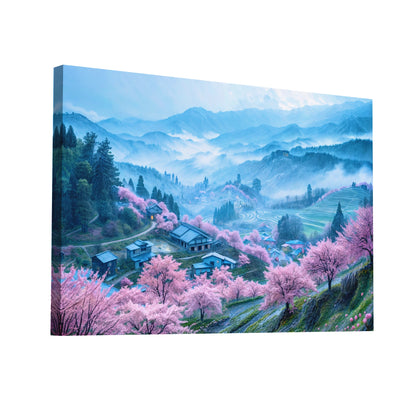 Product Hero 3D WebP Tableau Paysage Japonais - Art Virtuoso