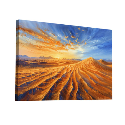 Product Hero 3D WebP Tableau Paysage Sahara - Art Virtuoso
