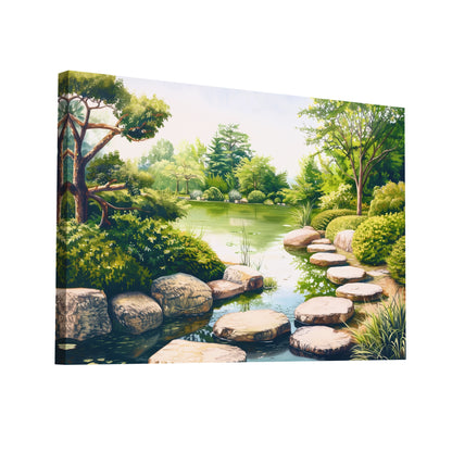 Product Hero 3D WebP Tableau Paysage Zen - Art Virtuoso