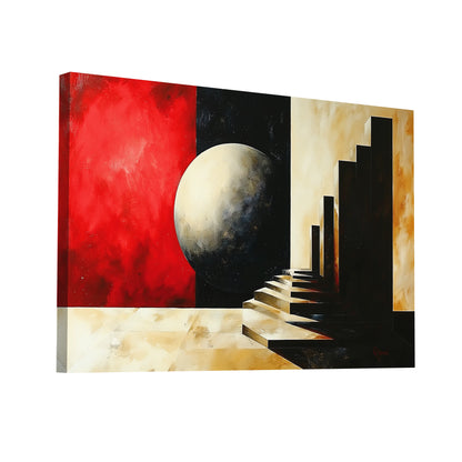 Product Hero 3D WebP Tableau Peinture - Art Deco Abstrait - Art Virtuoso