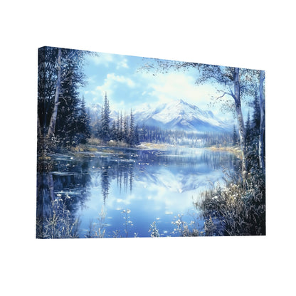 Product Hero 3D WebP Tableau Peinture Canada - Rocky Mountains - Art Virtuoso