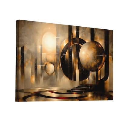 Product Hero 3D WebP Tableau Peinture Deco Salon - Galaxie Art Deco - Art Virtuoso